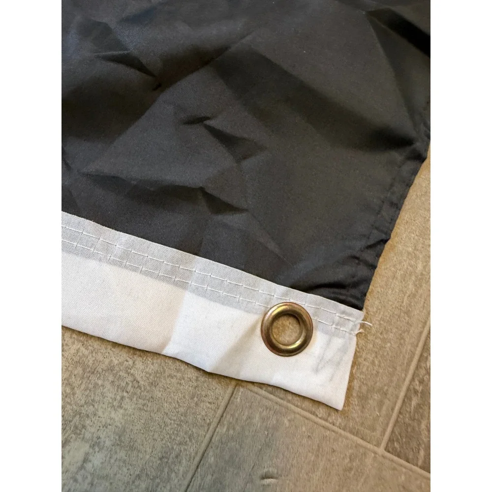 US Army Flag Black Star Logo 3x5 Ft Polyester Brass Grommets Military Decor